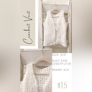 Crochet Vest